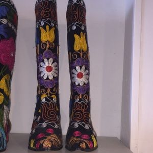 Turkish Embroidered Boots